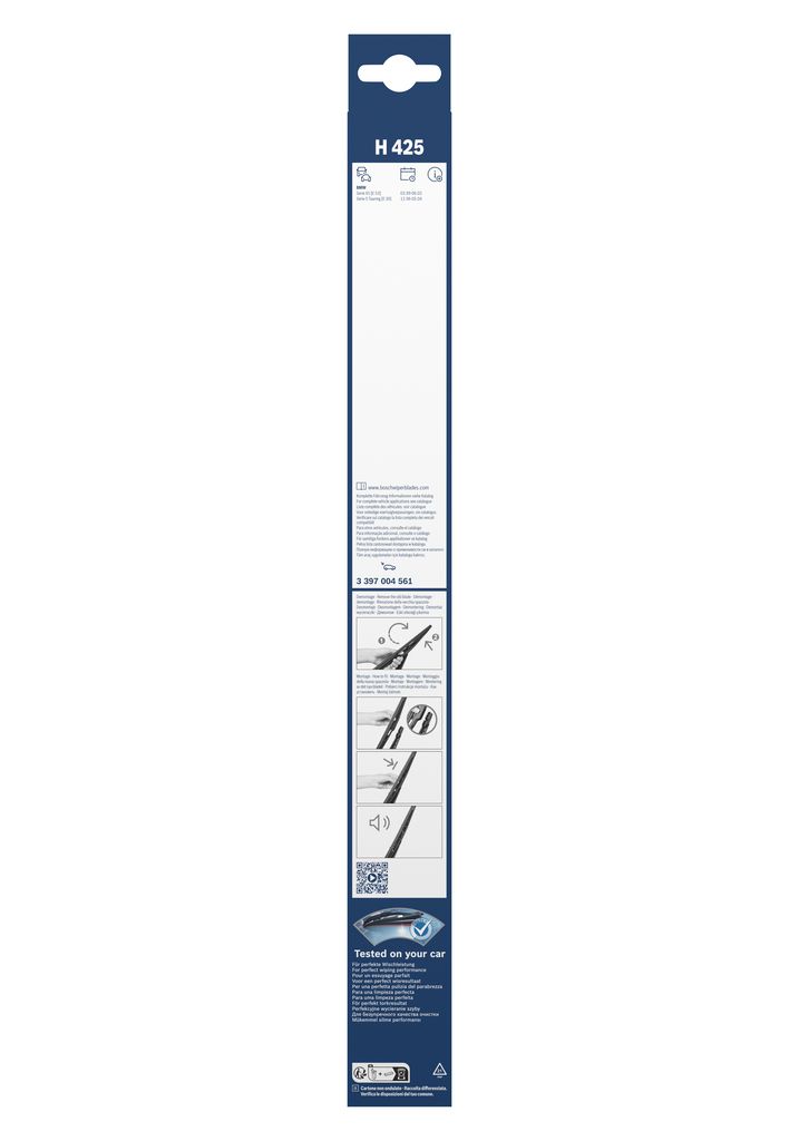 Lamela Stergator BMW Seria 3, fabricatie 1987-1994, caroserie Combi | STB3397004561
