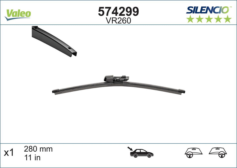 Lamela Stergator Volkswagen Polo V, fabricatie 2009-2017, caroserie Hatchback | STV574299