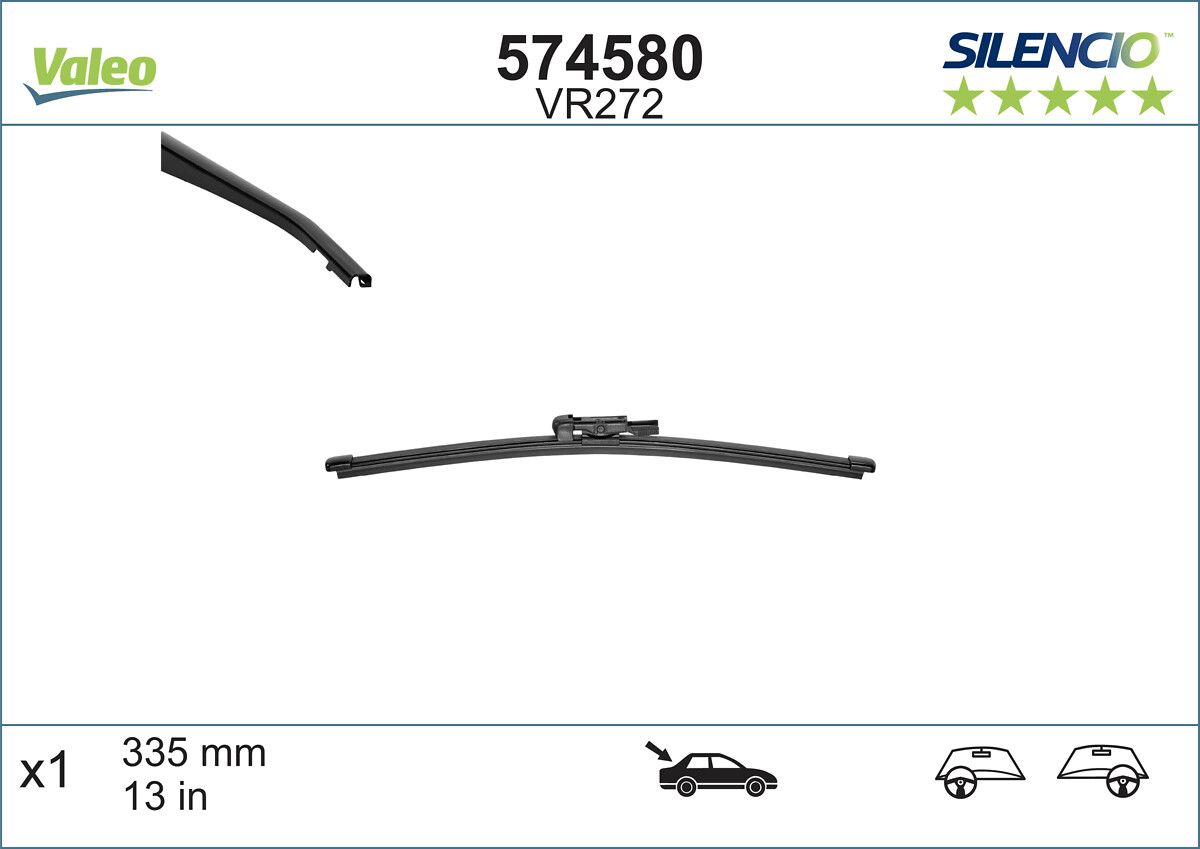 Lamela Stergator Subaru Forester IV, fabricatie 2013+, caroserie SUV | STV574580