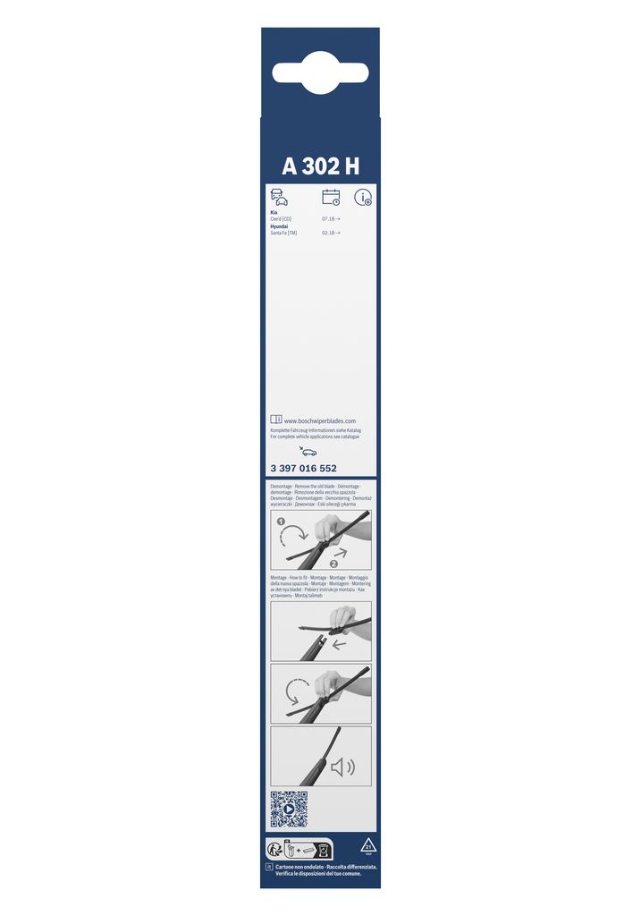 Lamela Stergator Hyundai Santa Fe IV, fabricatie 2018-2020, caroserie SUV | STB3397016552