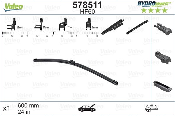 Lamela Stergator Volkswagen Golf, fabricatie 2003-2013, caroserie Hatchback | STV578511