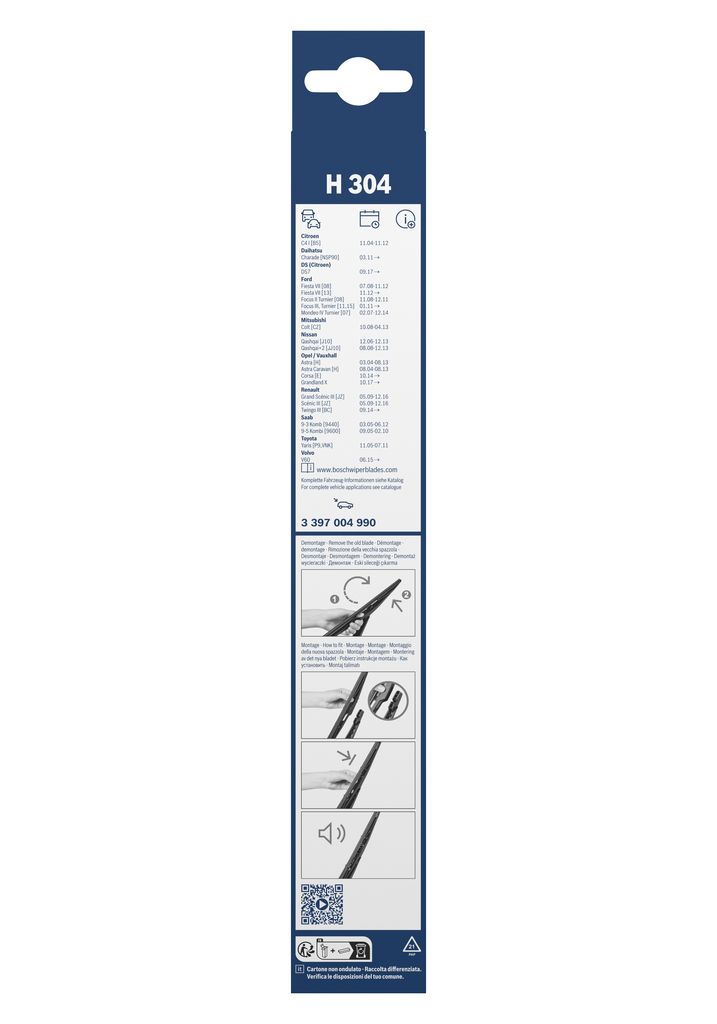 Lamela Stergator Renault Scenic III, fabricatie 2009-2016, caroserie Minivan | STB3397004990