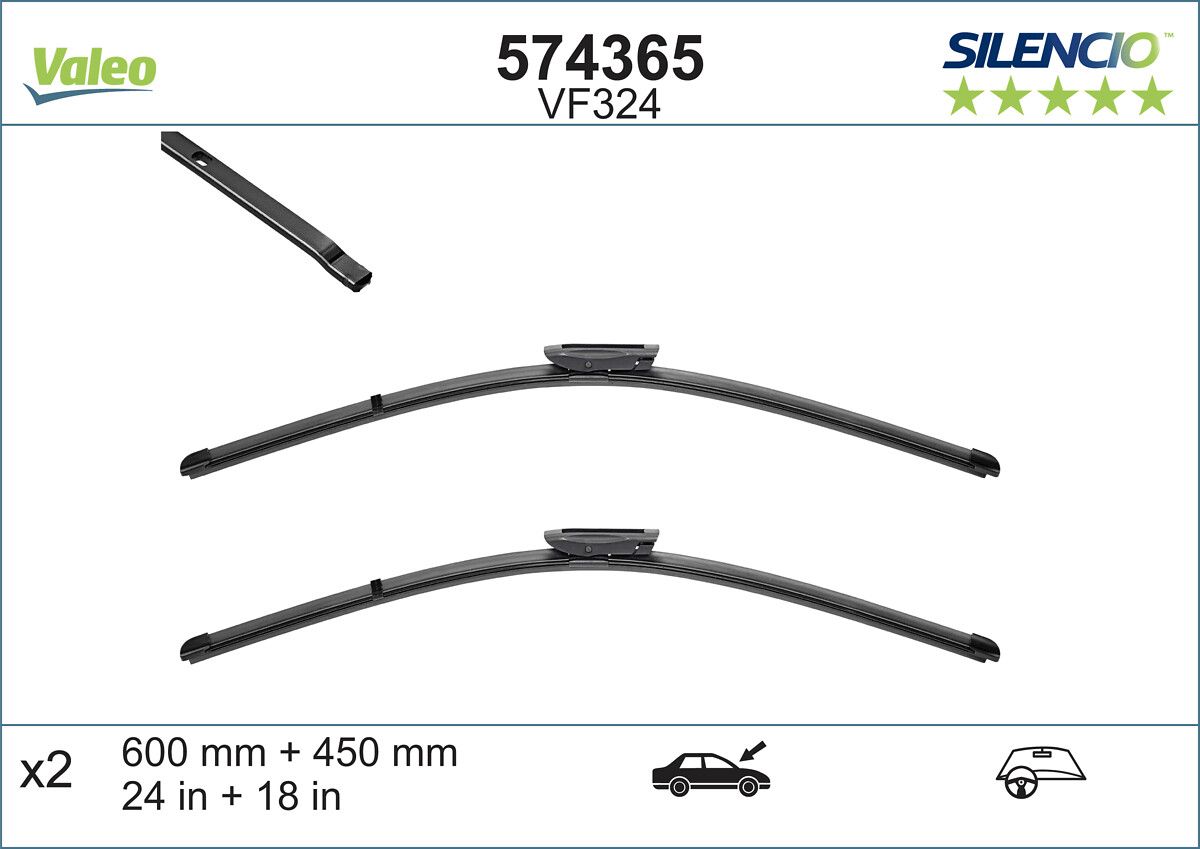 Lamela Stergator Renault Megane, fabricatie 2016+, caroserie Sedan | STV574365