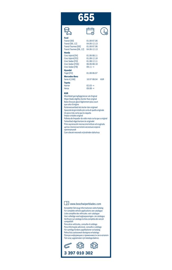 Lamela Stergator Ford Transit III, fabricatie 2000-2014, caroserie Caroserie | STB3397010302
