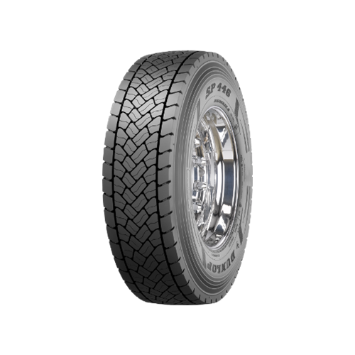DUNLOP 225/75 R17,5 129/127M SP446 M+S 3PMSF TL (TRAC)D-C-A[71])(Camioane)