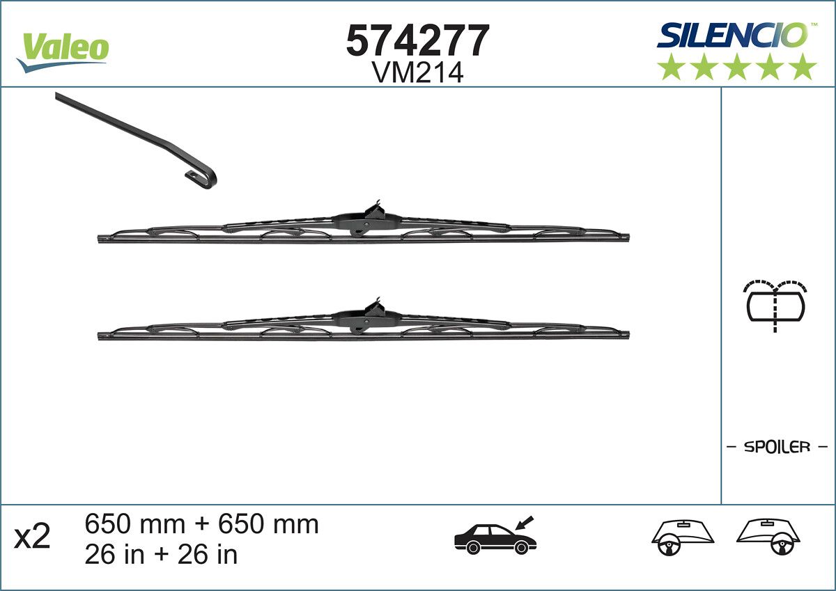 Lamela Stergator Fiat Ulysse II, fabricatie 2002-2011, caroserie Minivan | STV574277
