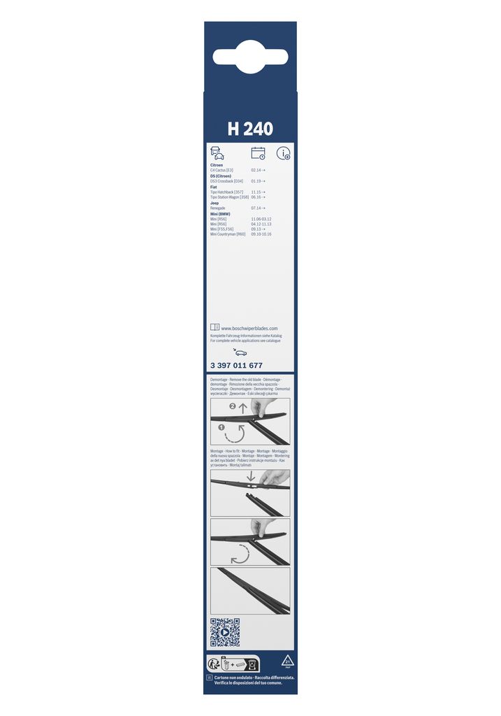 Lamela Stergator Dacia Jogger, fabricatie 2021+, caroserie Minivan | STB3397011677