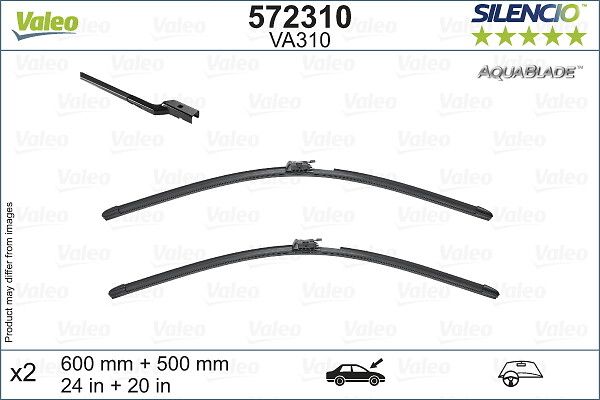 Lamela Stergator Volvo V60 Ii Cross Country, fabricatie 2018-2024, caroserie Combi | STV572310