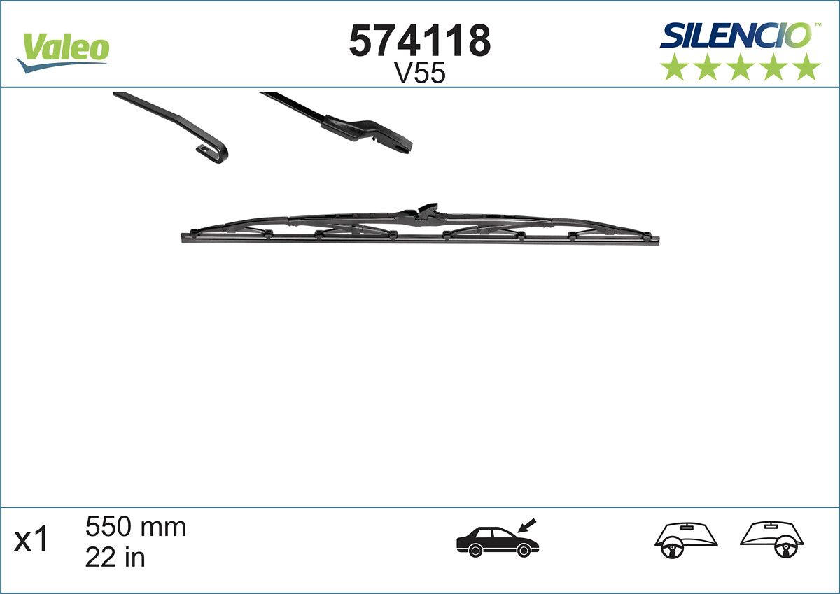 Lamela Stergator Lexus RX, fabricatie 2008-2015, caroserie SUV | STV574118