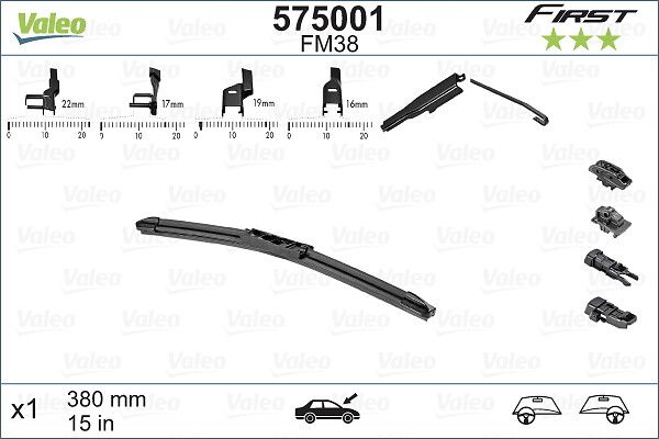 Lamela Stergator Nissan Qashqai +2, fabricatie 2007-2013, caroserie SUV | STV575001