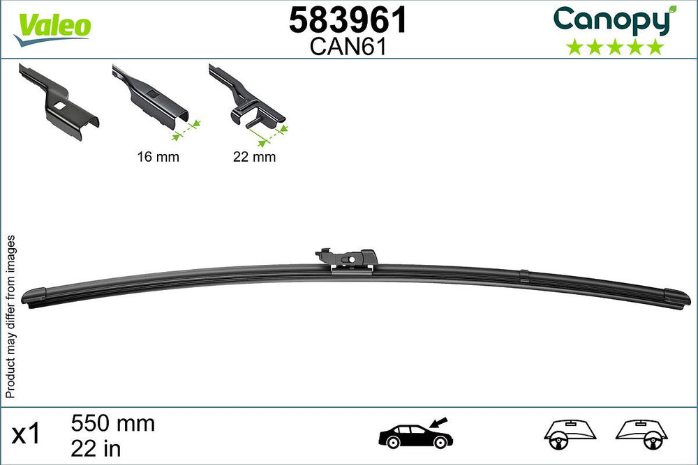 Lamela Stergator Ford EcoSport, fabricatie 2013+, caroserie SUV | STV583961