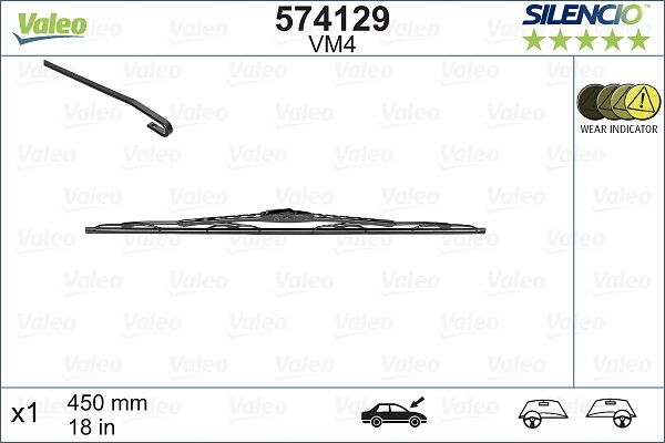 Lamela Stergator Opel Corsa, fabricatie 1999-2002, caroserie Combi | STV574129