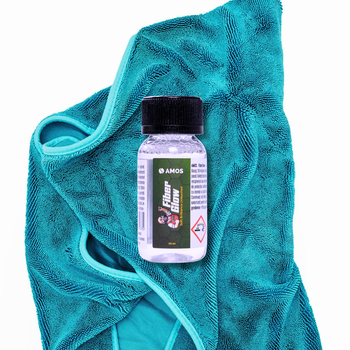 AMOS FiberGlow – Soft Brilliance Unleashed detergent prosop microfibră 50 ml