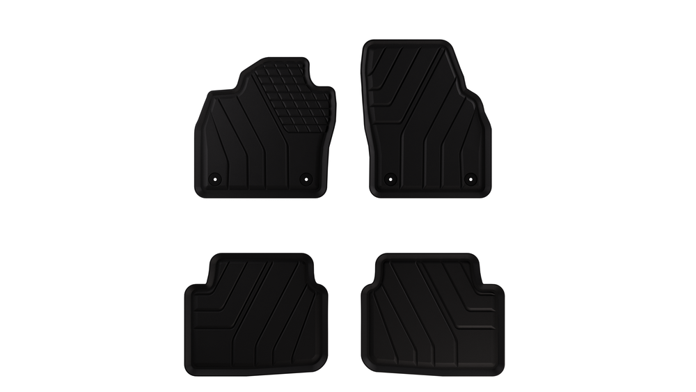 Covorase auto tip tavita Skoda Kamiq, an fabricatie 09.2019 - prezent, caroserie suv | AP1107