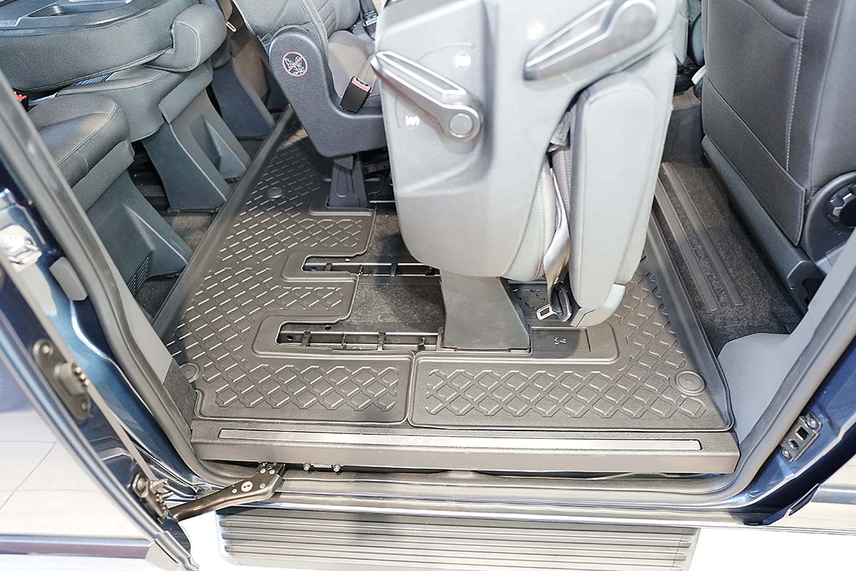 Covorase auto tip tavita Ford Tourneo Custom, an fabricatie 01.2013 - 2018, caroserie van ampatament l1 si l2, cutie manuala si automata, rand 3 | 693145