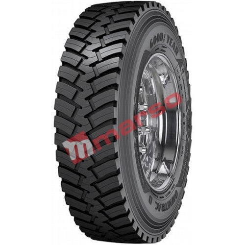 GOODYEAR 315/80 R22,5 156/150K OMNITRAC D HEAVY DUTY (HD) M+S 3PMSF (TRAC) (D-B-B[75])(Cam