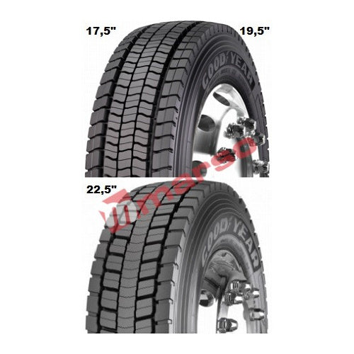 GOODYEAR 9,5/ R17,5 129/127M REGIONAL RHD II M+S 3PMSF TL (TRAC) (E-B-A[73])(Camioane)