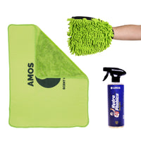 Smart Protect: Sigilant cu efect hidrofob + Prosop Ultra absorbant 1000GSM verde + Mănușă CADOU