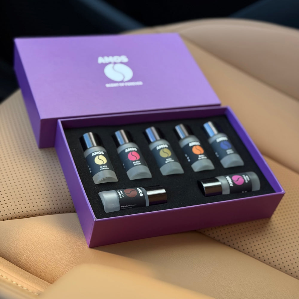 Amos Mini Purple - set 7 parfumuri de rezervă