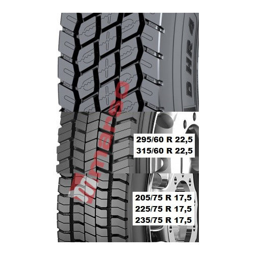 MATADOR 295/60 R22,5 150/147L D HR 4 M+S 3PMSF TL (TRAC) (D-C-B[76])(Camioane)