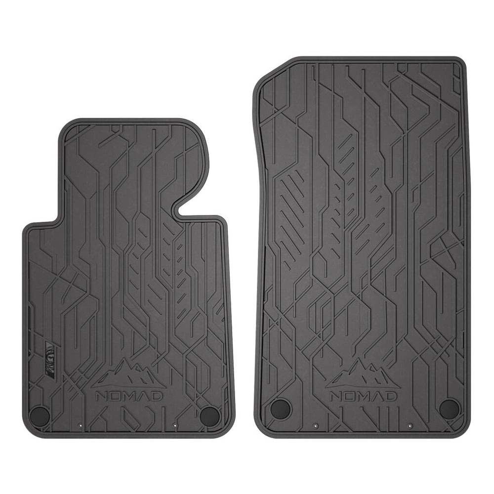 Covorase cauciuc fata BMW Seria 3 E46, an fabricatie 1998 - 02.2005, caroserie sedan (2buc) | ND0660