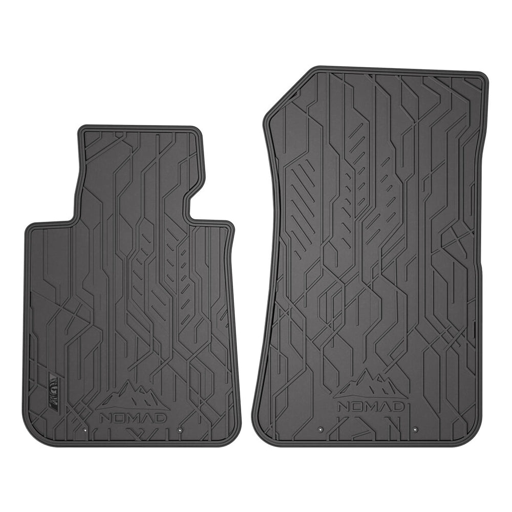 Covorase cauciuc fata BMW Seria 1 E88, an fabricatie 2007 - 2013, caroserie cabrio (2buc) | ND0662