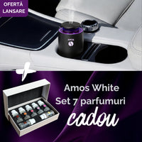 Difuzor de parfum Amos Supreme pentru masina si acasa - parfum inclus