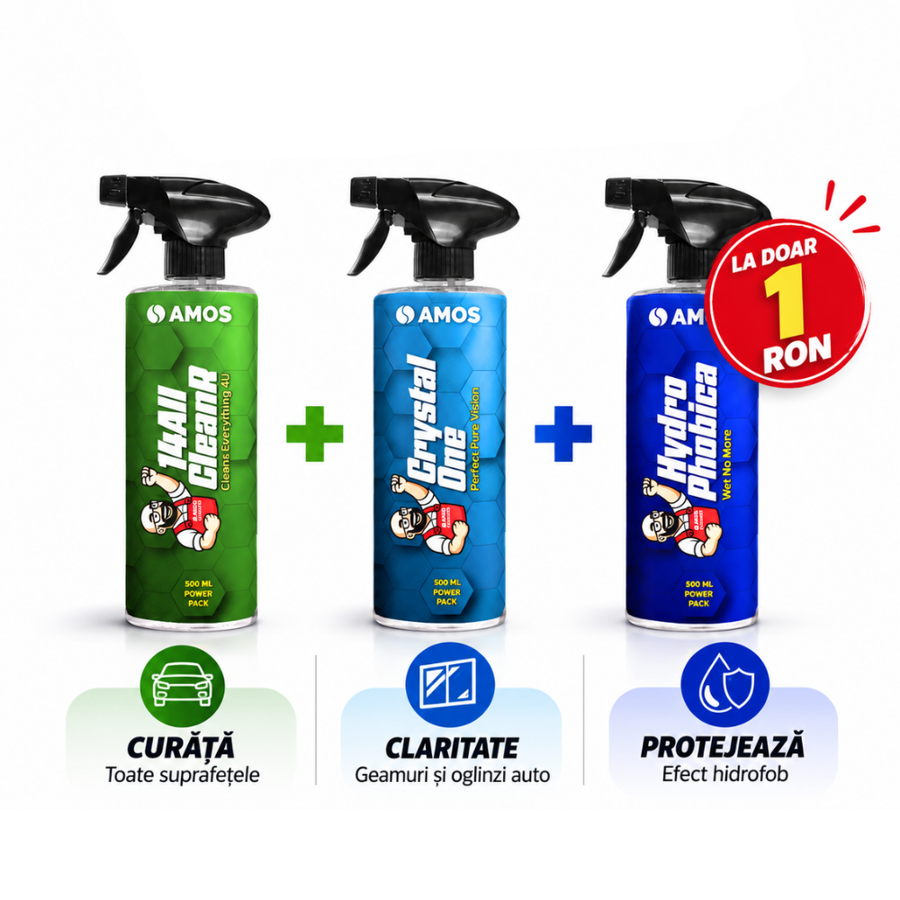 CLEAN & PROTECT: Curățare completă + sealant auto la doar 1 RON