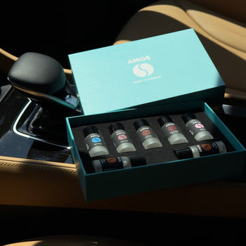 Amos Mini Blue - set 7 parfumuri de rezervă