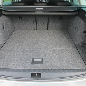 Tavita portbagaj premium Skoda Octavia III caroserie combi fabricatie 2013 - prezent (portbagaj superior) cu ureche dreapta-stanga detasabila pe partea stanga (pentru varianta cu subwoofer) 4