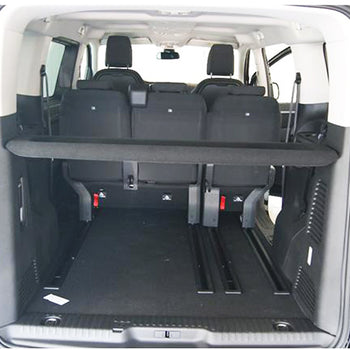 Tavite portbagaj Peugeot Expert Traveller Expert III Traveller, caroserie van, an fabricatie 01.2016 - prezent, ampatament mediu l2, in spatele randului 2, scaune culisate in fata | 193515BSC