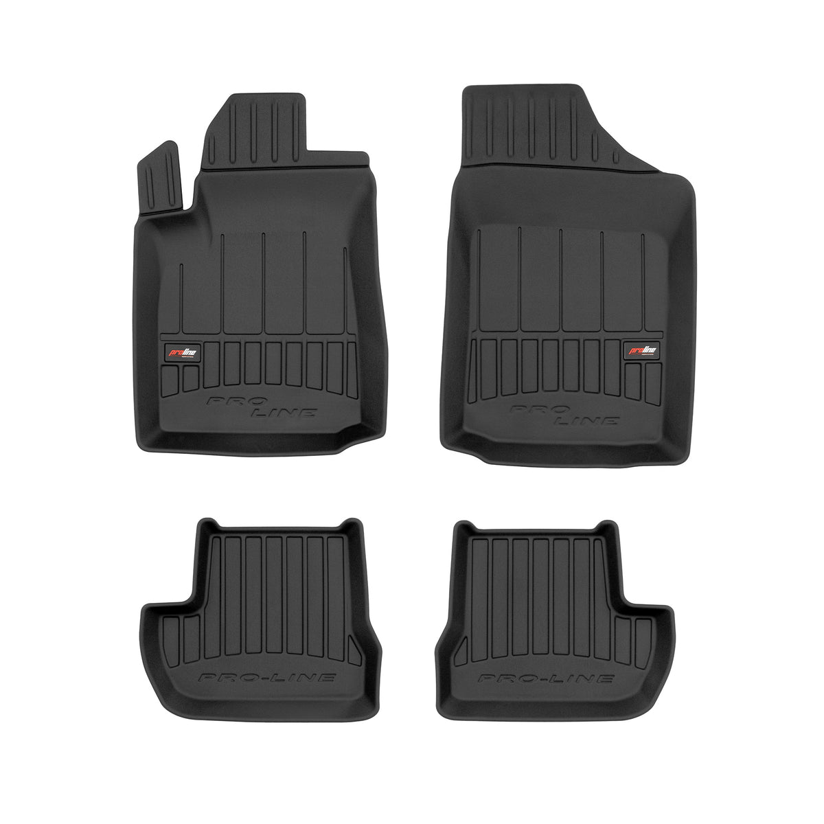 Covorase tip tavita 3D Citroen C2, caroserie Hatchback, fabricatie 2003 - 10.2009 - 1