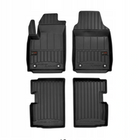 Covorase auto tip tavita Fiat 500, an fabricatie 09.2007 - prezent, caroserie hatchback | 3D409736
