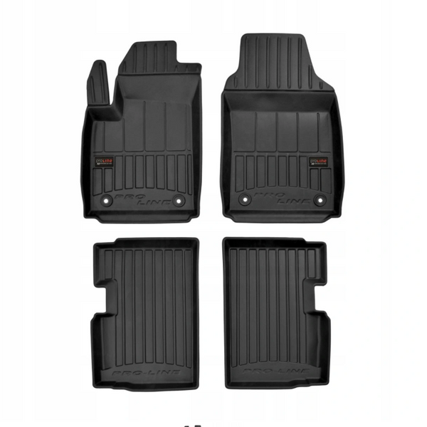 Covorase auto tip tavita Fiat 500, an fabricatie 09.2007 - prezent, caroserie hatchback | 3D409736