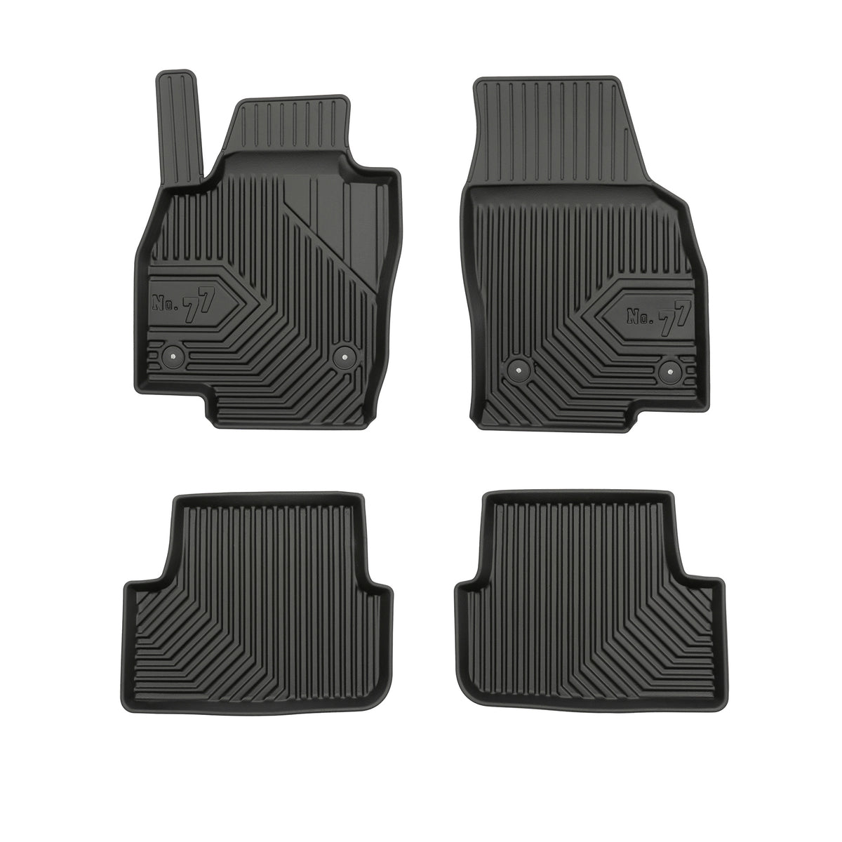 Covorase auto tip tavita Volkswagen Polo VI fabricatie 10.2017 - prezent, caroserie hatchback #1 - 1