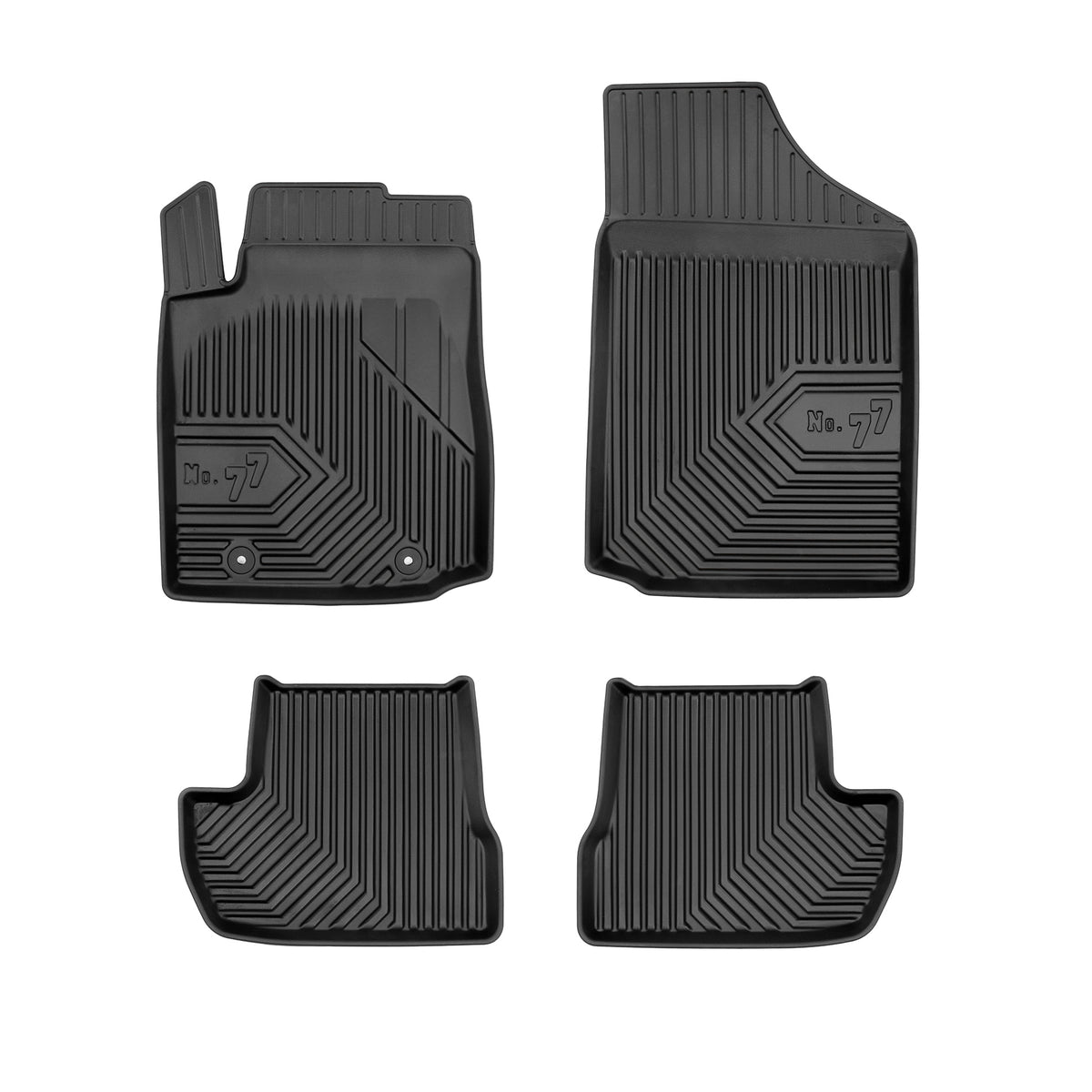 Covorase auto tip tavita Citroen C2 fabricatie 2003 - 10.2009, caroserie hatchback #1 - 1