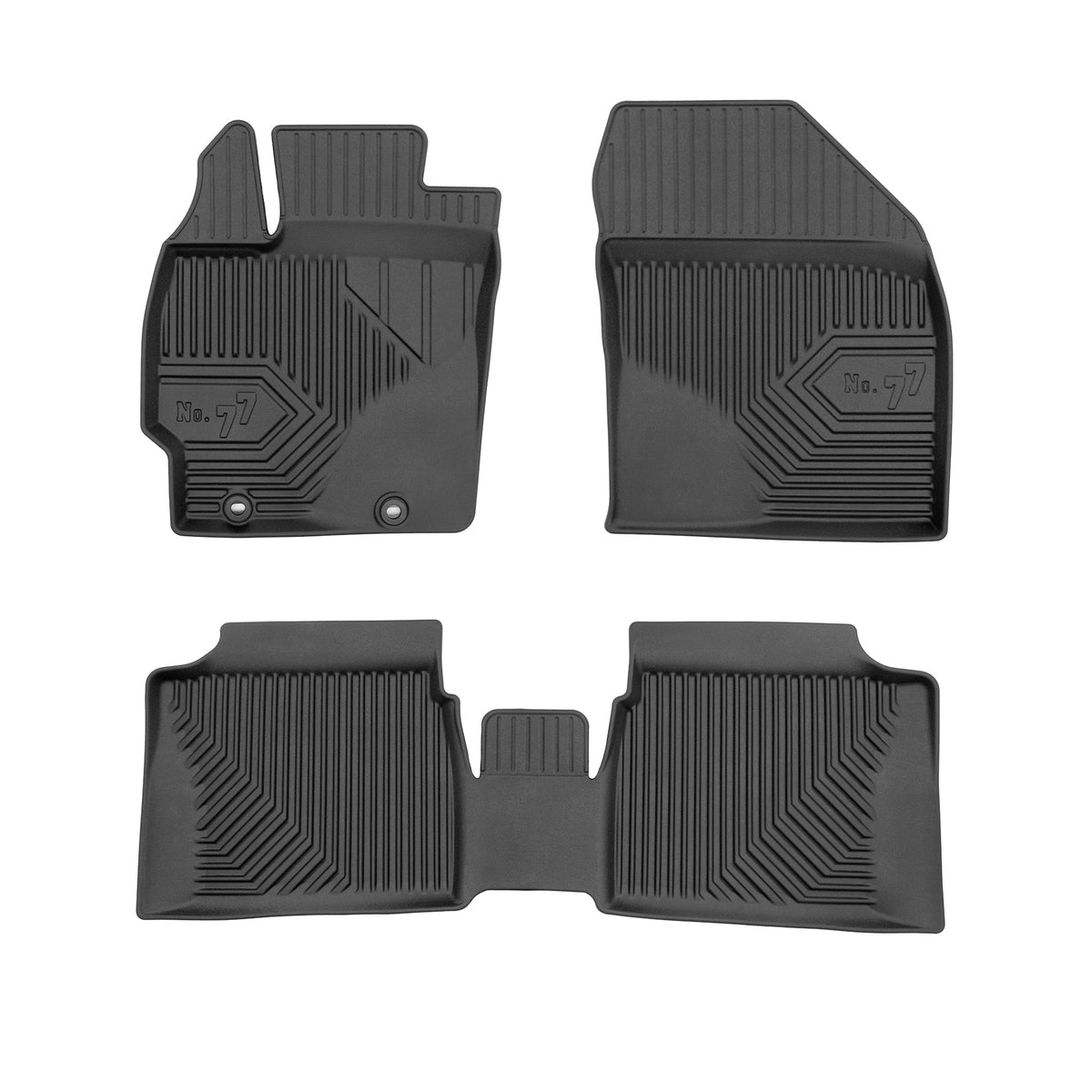 Covorase auto tip tavita Toyota Prius III fabricatie 06.2009 - 03.2016, caroserie hatchback #1 - 1