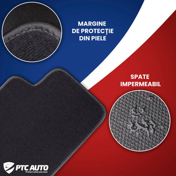 Covorase auto mocheta (negru) Renault Kadjar, an fabricatie 06.2015 - 09.2022, caroserie suv | M4018