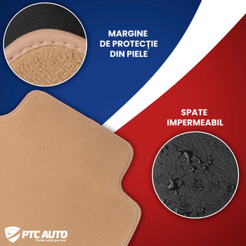 Covorase auto mocheta (bej) BMW X3 E83, an fabricatie 01.2004 - 10.2010, caroserie suv | M041183BEJ