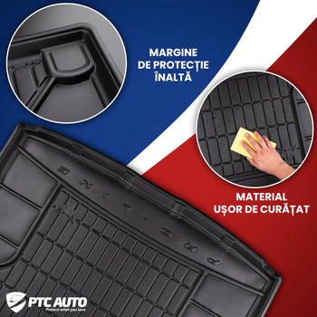 Tavite portbagaj Volkswagen Golf Plus, caroserie minivan, an fabricatie 2005 - 2014, cu organizator, si pentru modelele trendline, united | TM406704