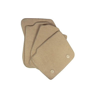 Covorase auto mocheta (bej) Seat Leon II 1P fabricatie 07.2005 - 2012, caroserie hatchback, sistem de prindere rotund - 4