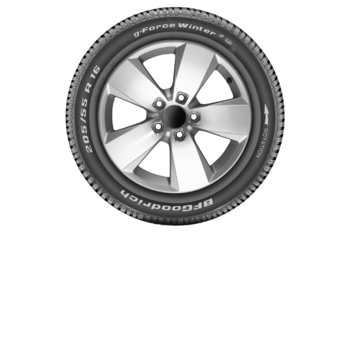 BFGOODRICH 215/55 R18 99V XL G-FORCE WINTER2 SUV M+S 3PMSF (C-B-A[69])(4x4 iarna) - 1