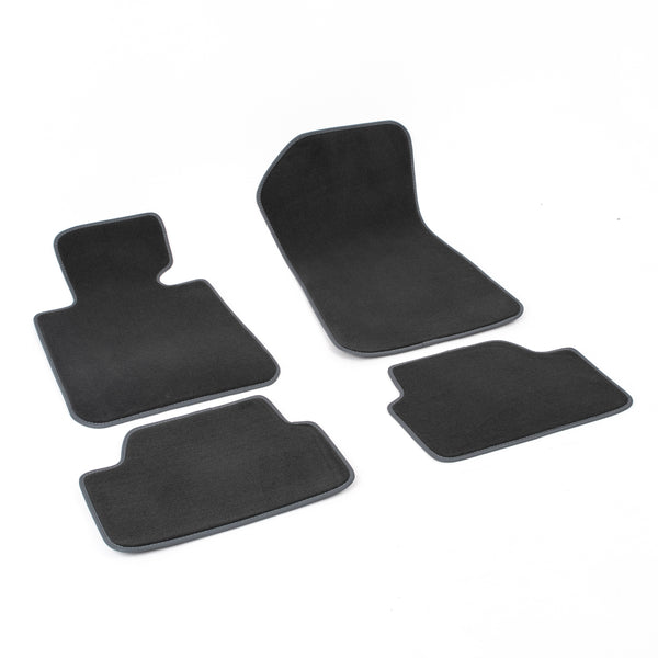 Covorase auto mocheta (gri) BMW Seria 1 E87, an fabricatie 09.2004 - 2011, caroserie hatchback | M040187GRI