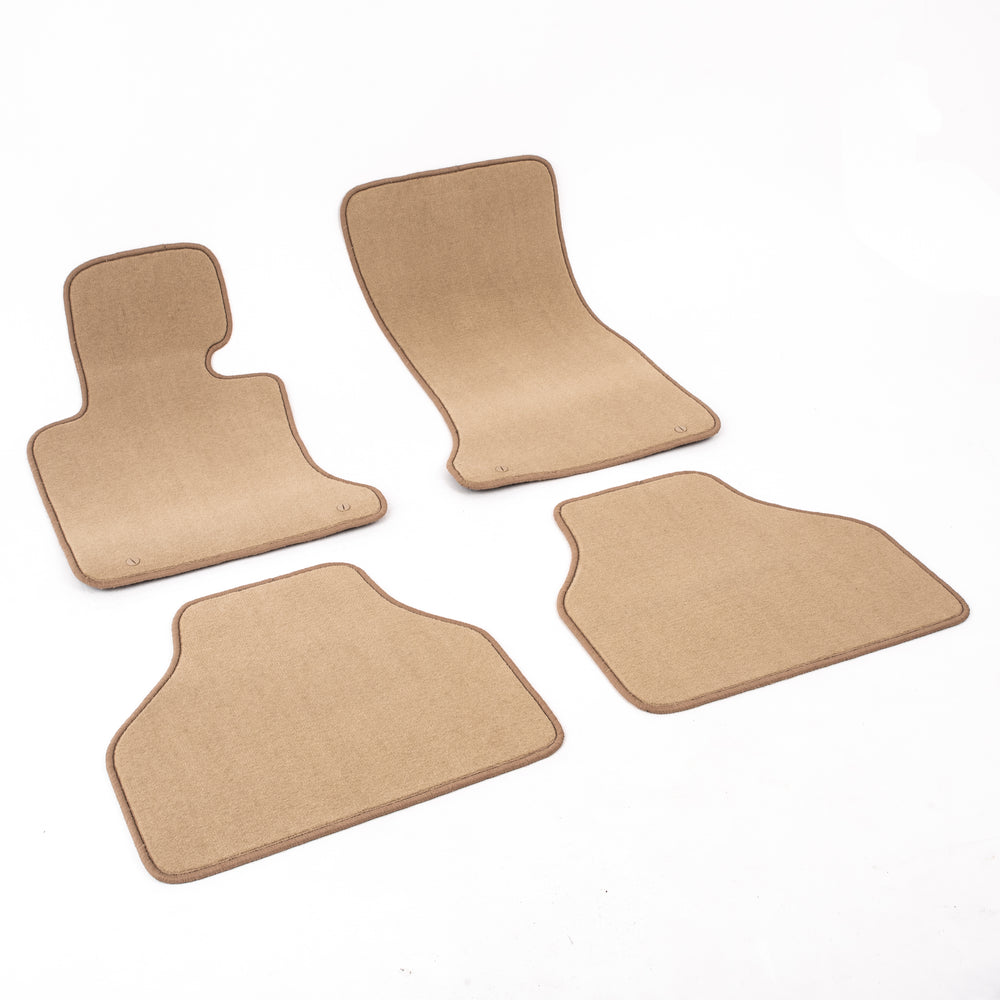 Covorase auto mocheta (bej) BMW Seria 7 E65, an fabricatie 09.2001 - 2008, caroserie sedan | M040765BEJ