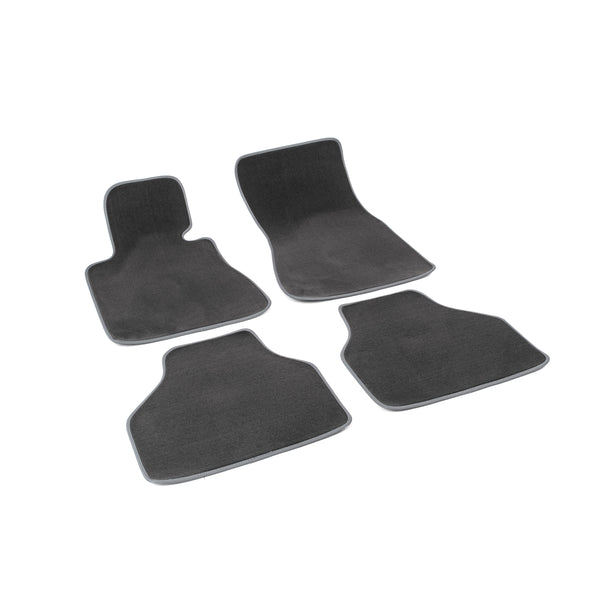 Covorase auto mocheta (gri) BMW Seria 7 E65, an fabricatie 09.2001 - 2008, caroserie sedan | M040765GRI