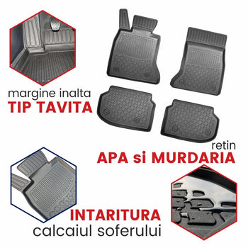 Covorase tip tavita Renault Clio IV, caroserie Hatchback, fabricatie 10.2012 - 08.2019 - 10