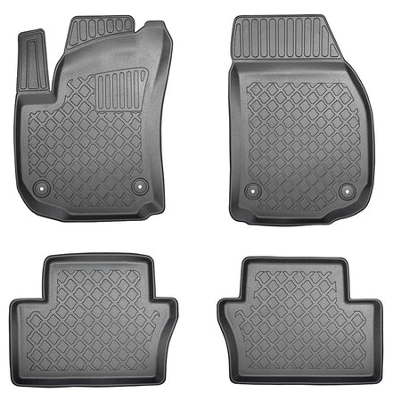 Covorase auto tip tavita Opel Zafira B, an fabricatie 05.2005 - 2014, caroserie van 5-7 locuri, fara rand 3 | 602368