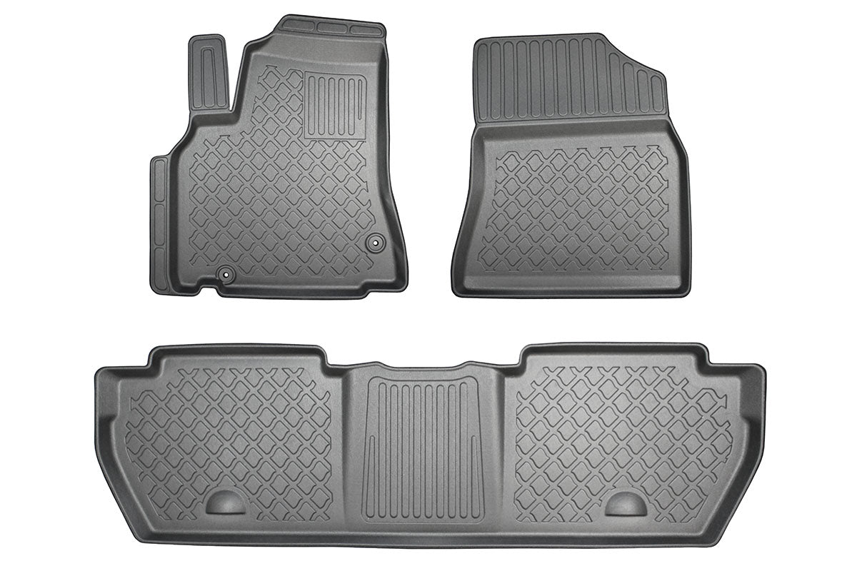 Covorase auto tip tavita Peugeot Partner II, an fabricatie 2008 - 08.2018, caroserie van 5-7 locuri, fara rand 3 | 602920