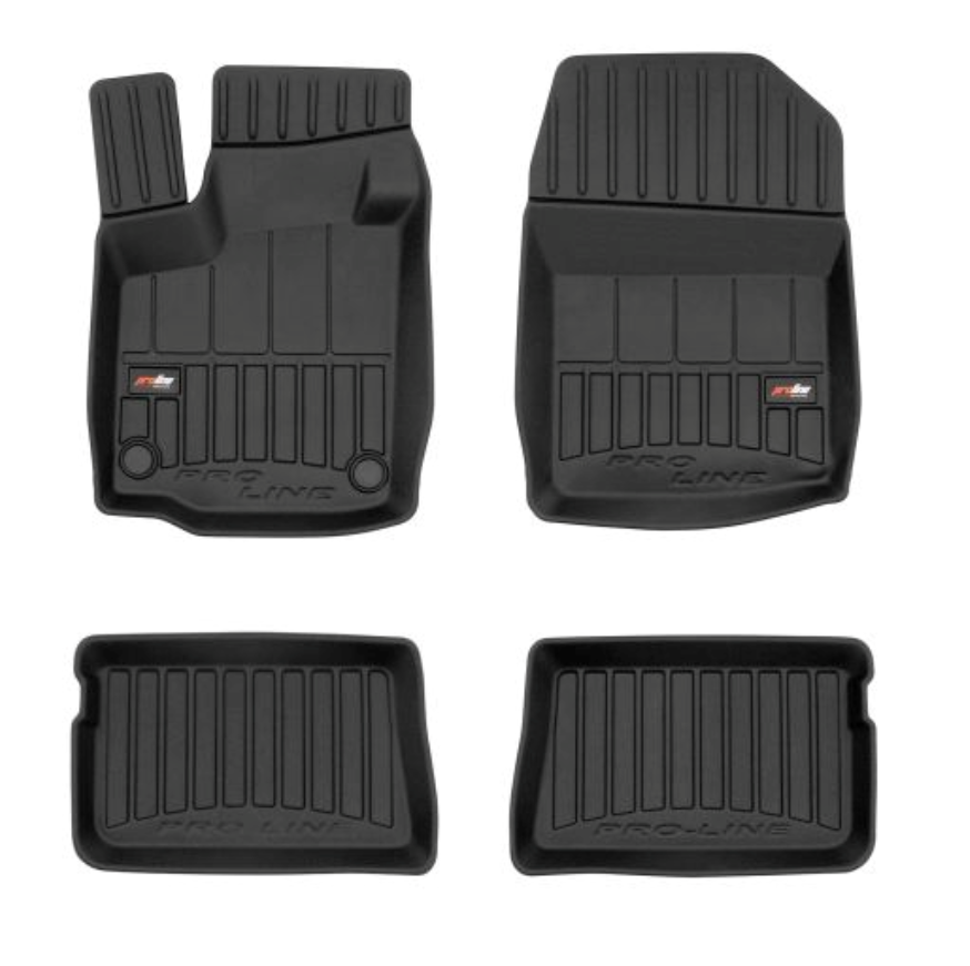 Covorase auto tip tavita Renault Twingo II, an fabricatie 06.2007 - 07.2014, caroserie hatchback | 3D426467