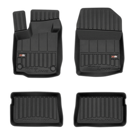 Covorase auto tip tavita Renault Twingo II, an fabricatie 06.2007 - 07.2014, caroserie hatchback | 3D426467